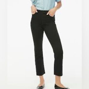 J Crew 29T Flare Crop Jeans Womens Size Black